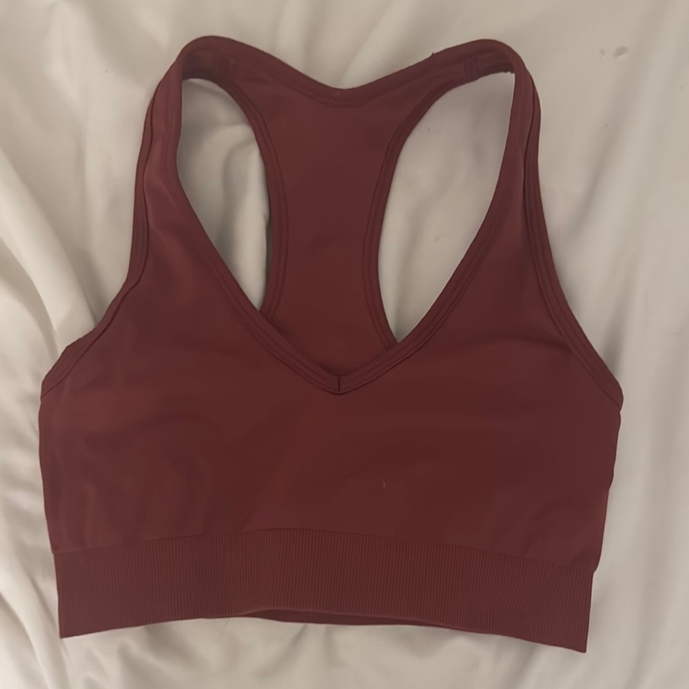 lululemon Women's Burgundy Sports Bra
